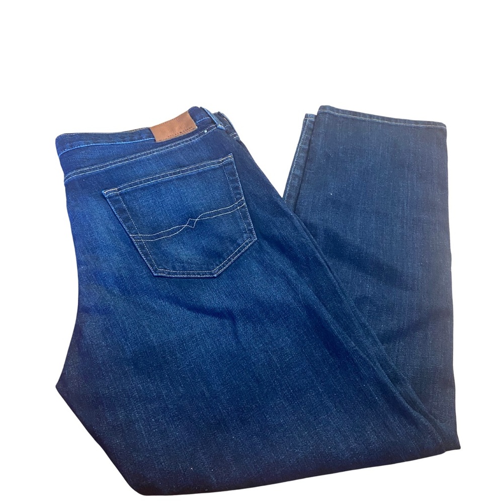 Lucky Brand Men’s Dark Wash Straight-Leg Jeans – 40x34